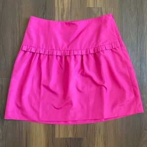 NWT pink ruffle skirt